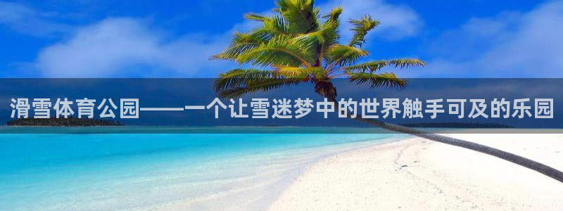 熊猫体育平台：滑雪体育公园——一个让雪迷梦中的世界触手可及的乐园